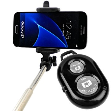 Selfie stick monopod uchwyt z pilotem do zdalnego robienia zdjęć