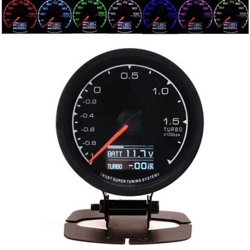 Turbo Boost manometr 2.5 ''60mm cyfrowy i wskaźnik