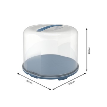 Контейнер для торта XL 26 см FRESH