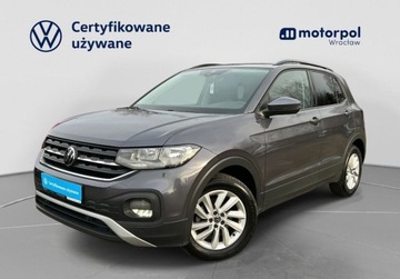 Volkswagen T-Cross SUV 1.5 TSI 150KM 2022 Volkswagen T-Cross Life Pakiet Comfort, FV 23, ACC, Asystenci, Czujniki,