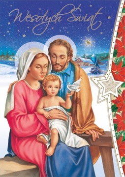 KARNET LAURKA ŚWIĘTA BOŻE NARODZENIE BN + KOPERTA B6X_GW_195