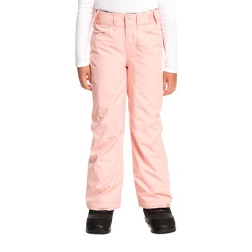 Spodnie snowboardowe dziecięce ROXY Backyard różowe 14/XL