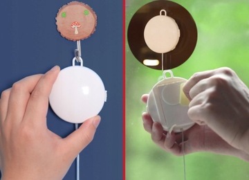 OZDOBA OKIENNA ŚWIĄTECZNA LED GWIAZDA WITRAŻ