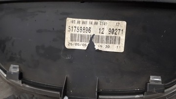 51759896 BUDÍK PŘÍSTROJOVÁ DESKA FIAT PANDA 1.2 B 2006R