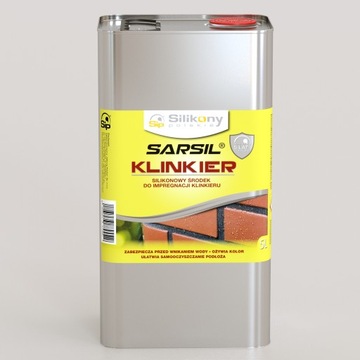 SARSIL Klinkier 5L - Пропитка для клинкера, кирпича