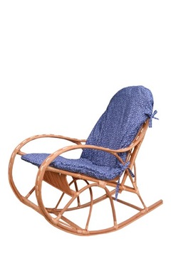 FOTELIK BUJANY wiklinowy NATURAL z wikliny poducha