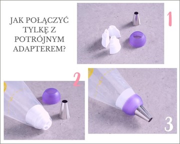 Набор ручек для письма Wilton № 3, № 55, № 13, № 44.