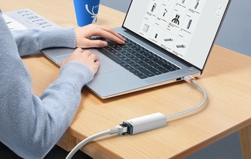 УНИВЕРСАЛЬНЫЙ СЕТЕВОЙ АДАПТЕР BASEUS USB-C — АДАПТЕР RJ45, КАБЕЛЬ 100 МБ/С