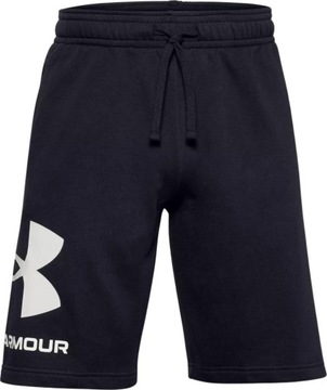 SPODENKI MĘSKIE UNDER ARMOUR RIVAL FLC CZARNE r S