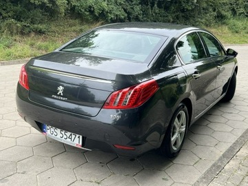 Peugeot 508 I Sedan 1.6 e-HDi FAP 112KM 2011 Peugeot 508 Zarejestrowany Automat Climatronic TOP, zdjęcie 5