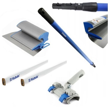 KUBALA SZPACHLA NÓŻ PIÓRO DO GŁADZI 20CM KIJ ADAPTER ZESTAW + GRATIS