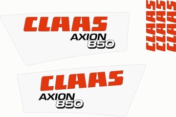 CLAAS AXION 850 NALEJKI NAKLEJKA