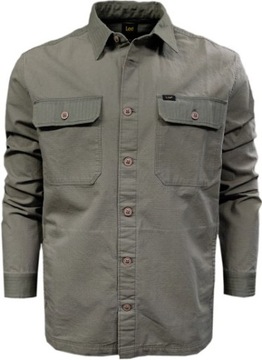 LEE KOSZULA RELAXED FIT OVERSHIRT military M/L