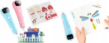 Новейшая шариковая ручка 3D PRO 2.0, беспроводная, + стержни, безопасна на расстоянии 100 метров.