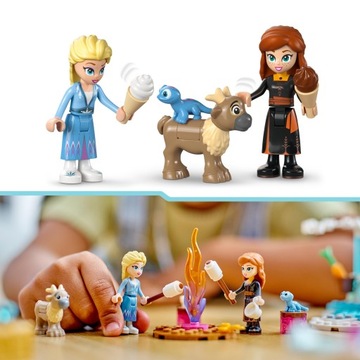 LEGO DISNEY ЗАМОРОЖЕННАЯ ЛЕДОВАЯ ПЛОЩАДКА С КАЧЕЛЯМИ И ГОРКАМИ «ЭЛЬЗИ ГЕКОН»