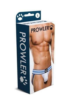 Bielizna-Prowler White/Blue Jock XXL