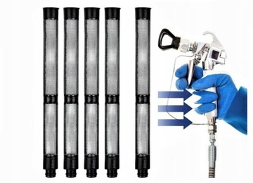 Filtr Paluszkowy 2szt do Pistoletu malarskiego FTX Contractor XTR do Graco