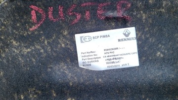 DACIA DUSTER I TLUMENÍ PODPOŘÍ KAPOTY