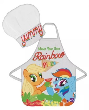 MY LITTLE PONY FARTUCH FARTUSZEK Z CZAPECZKĄ