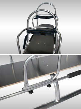 Санки Duo, тандем-близнецы, большие, со спинкой для детей, прочные, легкие лямки.