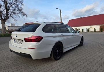 BMW Seria 5 F10-F11 Limuzyna 520d 184KM 2014 BMW Seria 5 M-Pakiet Lift Xenon Navi Kamera Tempomat Pod.Fotele El.Klapa 2, zdjęcie 4