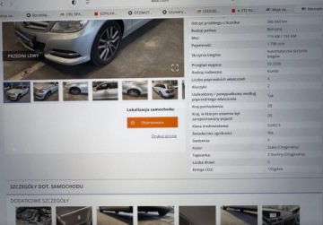 Mercedes Klasa C W204 Kombi T204 1.8 180 CGI BlueEFFICIENCY 156KM 2012 Mercedes-Benz Klasa C bezwypadekz Niemiecjedzie jak nowe 1.8 Benzyna, zdjęcie 38