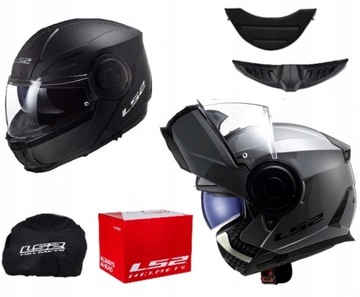 KASK SZCZĘKOWY PODNOSZONA SZCZĘKA LS2 FF902 SCOPE MATT BLACK ROZMIAR M