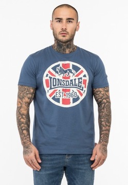 Koszulka T-shirt Męski Regular Fit LUNKLET M