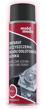PREPARAT DO CZYSZCZENIA UKŁADU DOLOTOWEGO EGR GAŹNIKA MOBIL MEDIC 400 ml