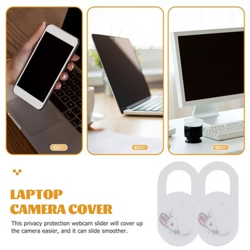 KLAPKA PRYWATNOŚCI KAMERY LAPTOPY DO KOMPUTERÓW 4 SZT