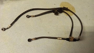 YAMAHA FZ6 FAZER 2004-06 przewody hamulcowe przód