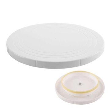 Patera TALERZ OBROTOWY do Dekoracji Tynkowania Tortów 27cm