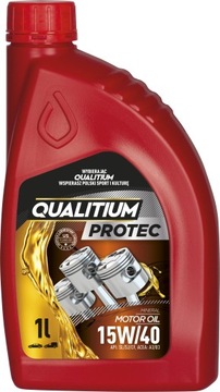 OLEJ SILNIKOWY 15W40 QUALITIUM PROTEC 1L