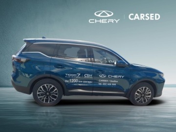 Chery Tiggo 7 SUV PHEV 1.5 T-GDI DHE 279KM 2025 Chery Tiggo 7 PHEV Emerald Blue demonstacyjny, zdjęcie 5