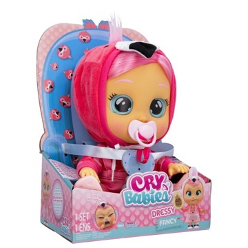 CRY BABIES DRESSY INTERAKTYWNA LALKA FANCY 81918