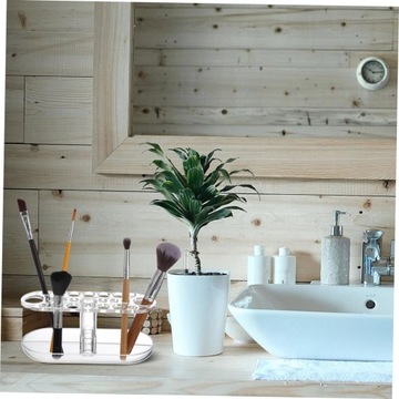 1 подставка для хранения кистей для макияжа, поворотная подставка