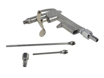 PISTOLET DO PRZEDMUCHIWANIA Z KOŃCÓWKAMI