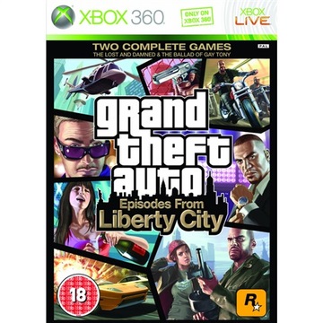 GRAND THEFT AUTO LIBERTY CITY STORIES XBOX 360