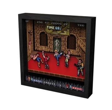 Пиксельные рамки Shadow Box Рамка Double Dragon L