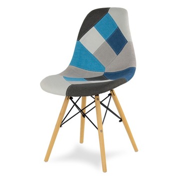 DSW KRZESŁO PATCHWORK MILANO DESIGN SALON YA15