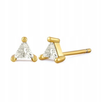 925 Sterling Silver Needle Small Geometry Tri
