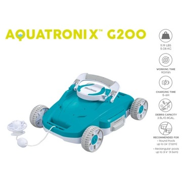 Автоматический робот-пылесос для бассейна Bestway AquaTronix G200 58765