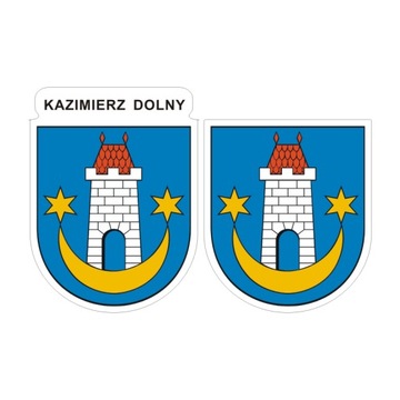Naklejki herb KAZIMIERZ DOLNY