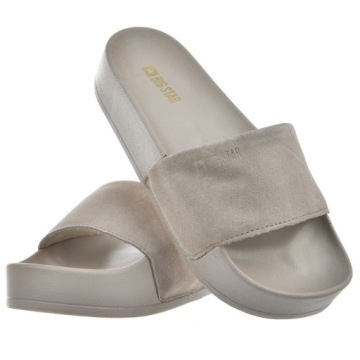 KLAPKI DAMSKIE BIG STAR ZAMSZOWE WYGODNE NA CO DZIEŃ