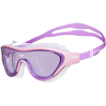 Okulary maska do pływania dla dzieci Arena The One Mask Junior Pink