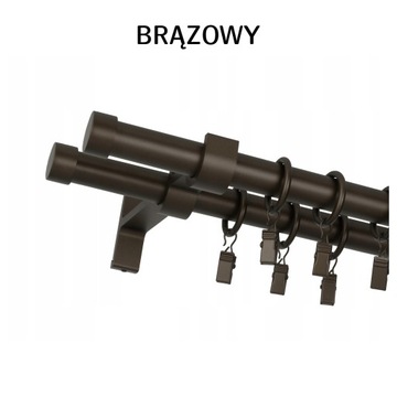 Bojanek современный двойной карниз Rullo 200 см