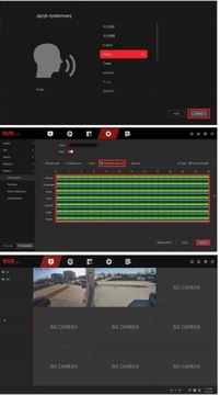 Zestaw do MONITORINGU IP WiFi 4 KAMERY 5MPx 4MPx