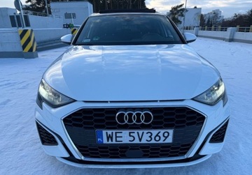 Audi A3 8Y 2022 Audi A3 Sportback salon PL FV VAT 23 S Line panorama 1.5 Hybryda, zdjęcie 9