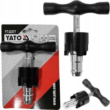 KALIBRATOR Z GRATOWNIKIEM DO RUR PEX 25mm i 26mm