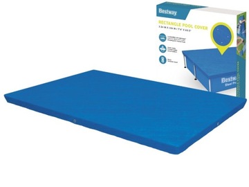 Pokrywa Basenowa na Basen Stelażowy 221x150cm Bestway 58103 NOWY MODEL 2024